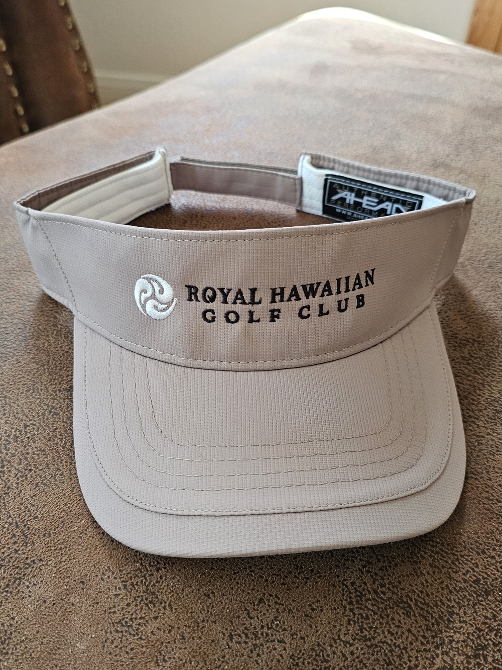 Royal Hawaiian Golf Club Beige Visor